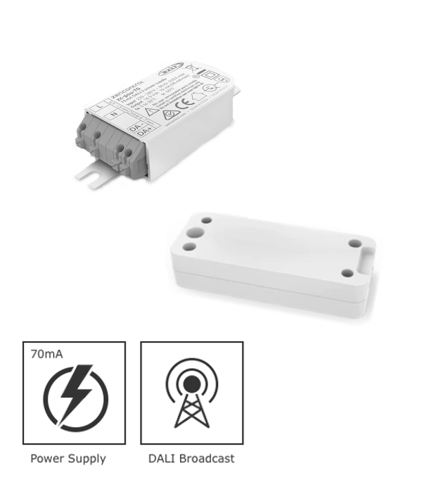 DALI Broadcast 30 Mech Push Button Switch Plug and Play Field Kit