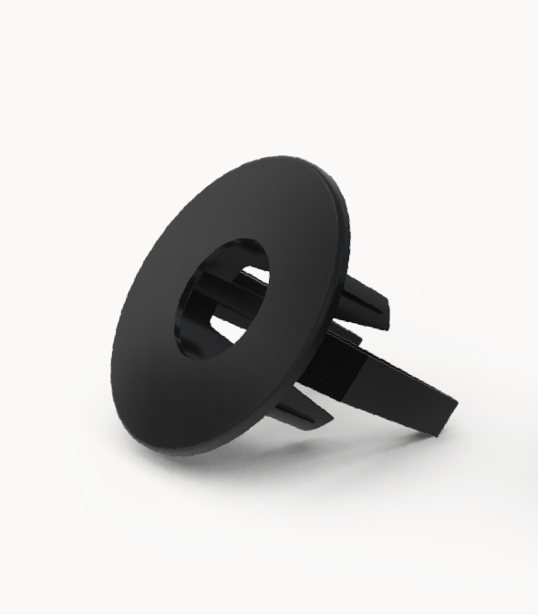 DALI-2 PIR Sensors Recessed Mount Kit - Black
