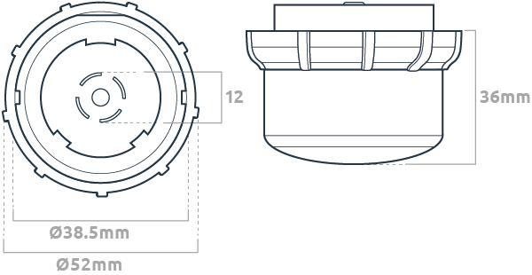 Wireless Zhaga Microwave Sensor