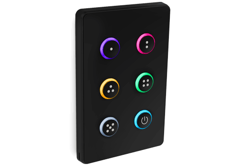 Three-button Smart Switch DALI-2 Wired and Wireless