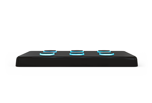 Three-button Smart Switch DALI-2 Wired and Wireless