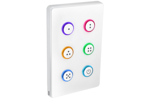 Three-button Smart Switch DALI-2 Wired and Wireless