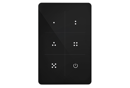 DALI-2 Smart Switch Touch Six-button Wired and Wireless - Requires Engraving