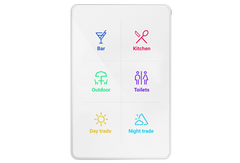 DALI-2 Smart Switch Touch Six-button Wired and Wireless - Requires Engraving