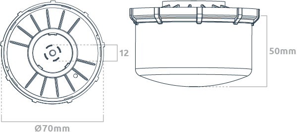 Wireless Zhaga Long Range Microwave Sensor