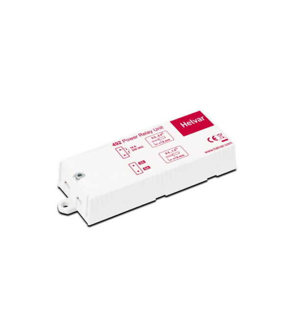 Helvar 492 Single Channel Power Relay 240V AC 16A