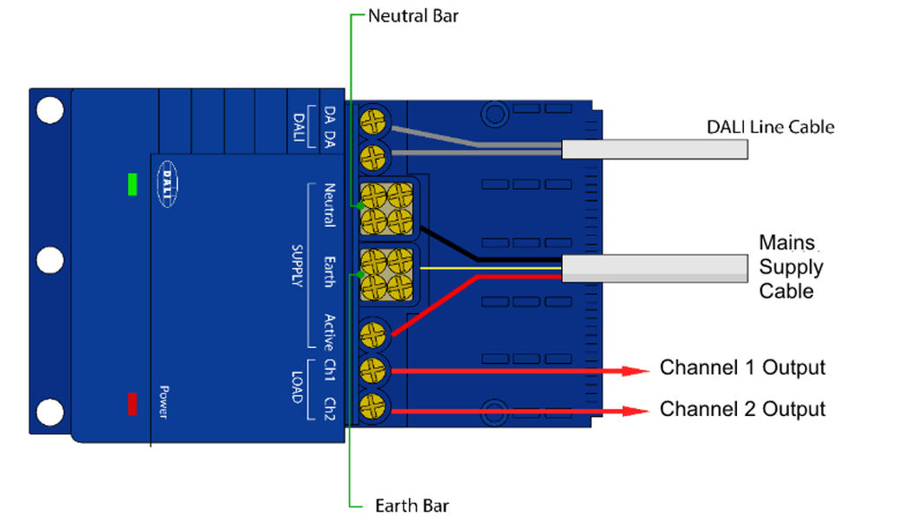 RAPIX DALI-2 Relay 2 channel
