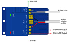 RAPIX DALI-2 Relay 2 channel