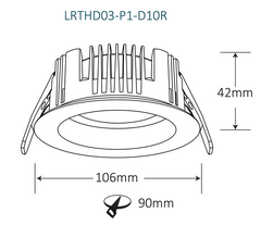 tunable Crick - DALI-2 Downlight