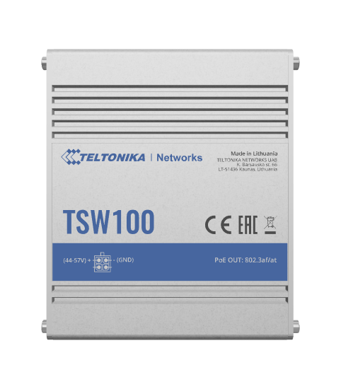 Teltonika TSW100 4xPoE Network Switch