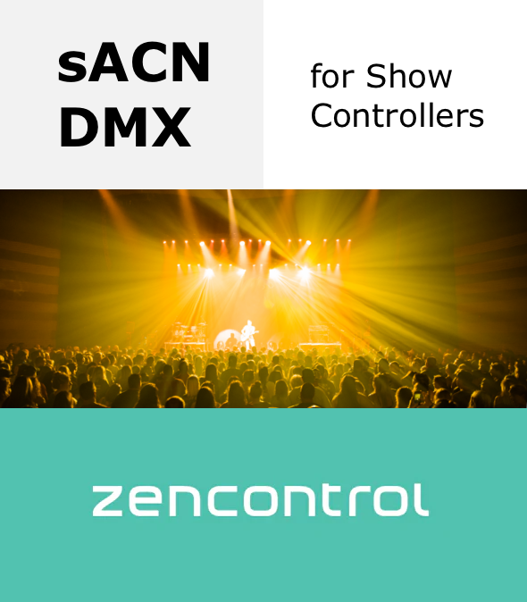 DMX sACN Licence - zencontrol Add On
