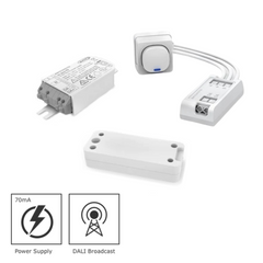 DALI Broadcast 30 Mech Push Button Switch Plug and Play Field Kit