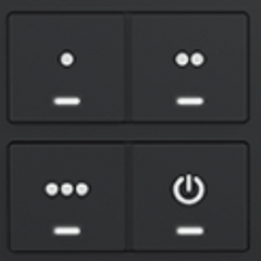 Scene Panel Configuration Buttons