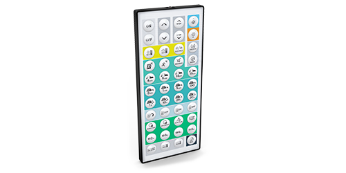Retail - Hand-held Infrared Control and Commissioning Remote