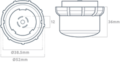 Wireless Zhaga Microwave Sensor