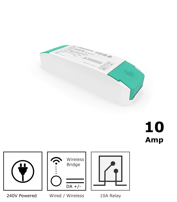 Retail - DALI-2 Wired and Wireless Field relay 10A
