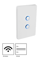 Two-button Smart Switch DALI-2 Wired and Wireless