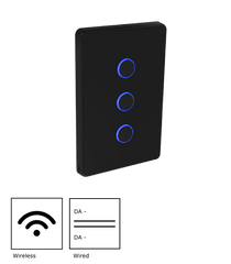 Three-button Smart Switch DALI-2 Wired and Wireless