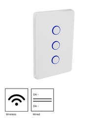 Three-button Smart Switch DALI-2 Wired and Wireless