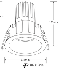 tunable Hawking - DALI-2 Downlight